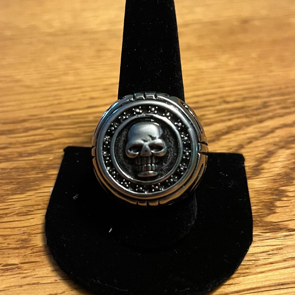 Stainless Steel Skull Ring